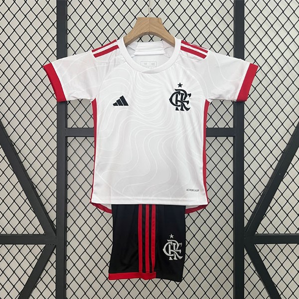 Camiseta Flamengo Replica Segunda Ropa Niño 2024/25